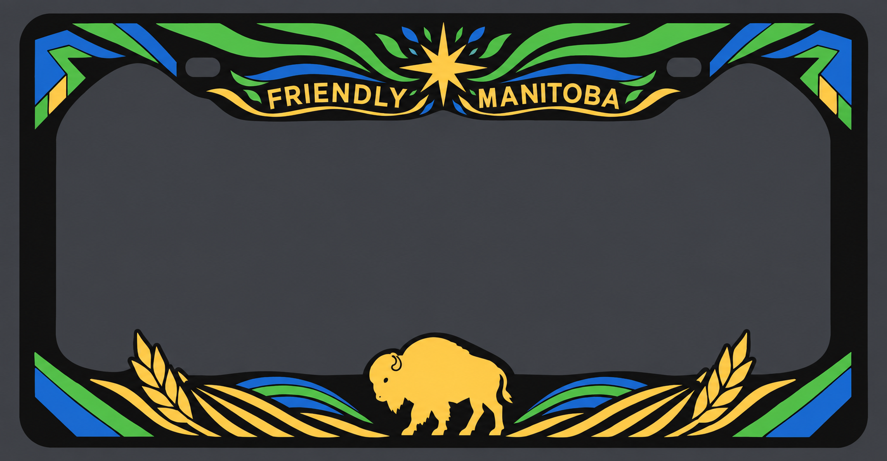 Friendly Manitoba Prairie Plate